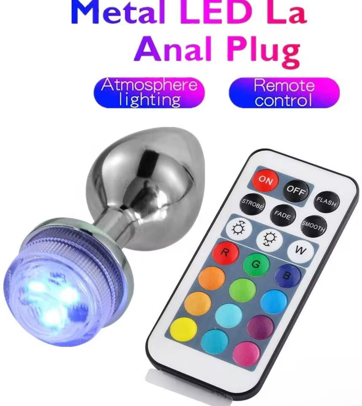 Led butt plug