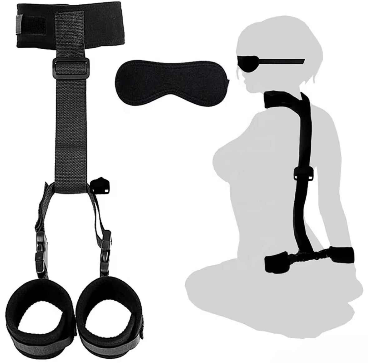 Bondage harness with mask