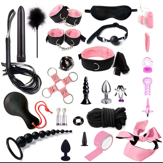 28pcs bondage restraints set