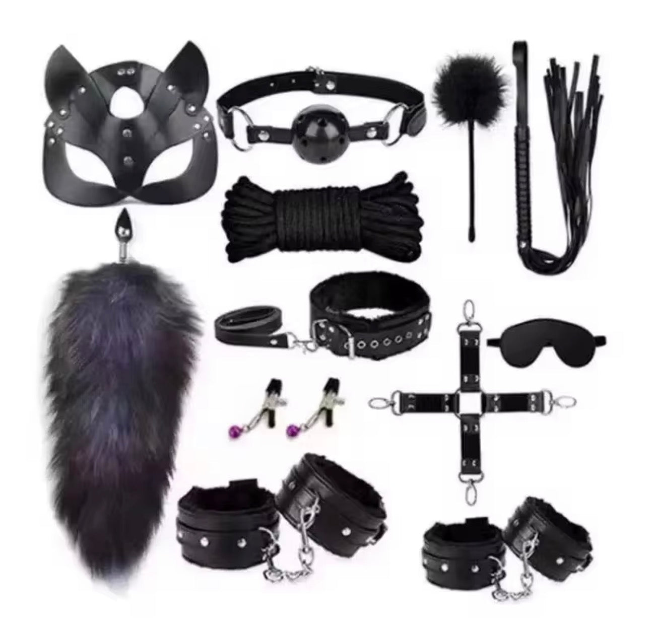 12 pcs bondage kit